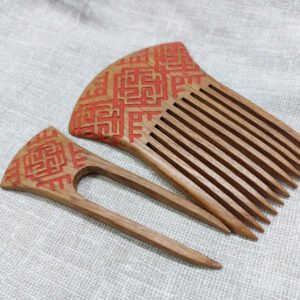 Комплект гребень и заколка