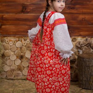 Детский костюм красный