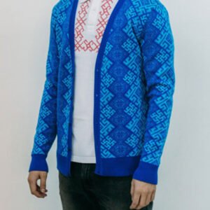 Кардиган с орнаментом славянские свитера