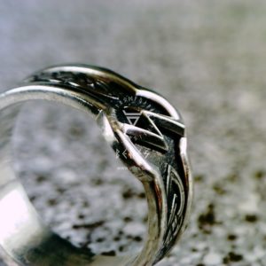 Кольцо с рунами Футарка