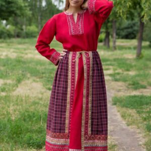 Понёва красная