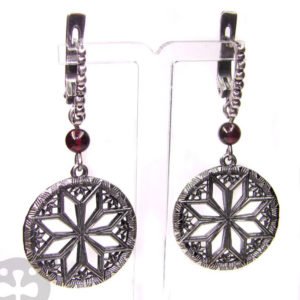 Серьги "Алатырь"