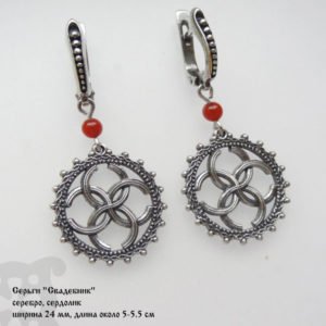 Серьги "Свадебник"