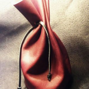 Набор для гадания из кожи «Футарк»