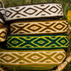 Пояс с простым узором