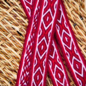 Пояс с простым узором