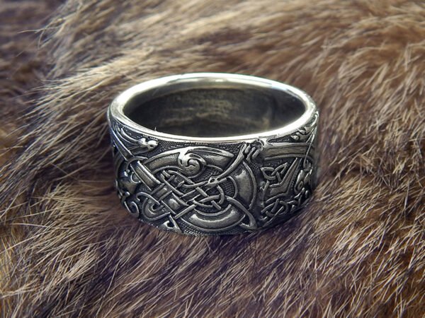 Кольцо "Кельтские псы"