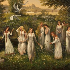 Холст "Девы Даарии"