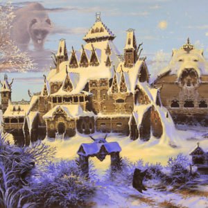 Холст "Хоромы Велеса"