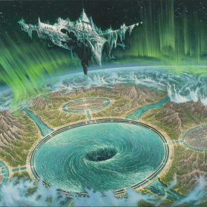 Холст "Ось Земли"