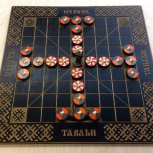 Настольная игра "Тавлеи" чёрная доска