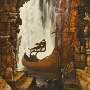 Холст "Ладья Хроноса"