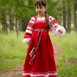 Детский костюм "Этно" красный