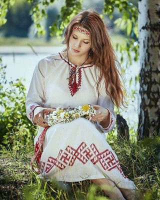 Сакральный смысл славянского очелья