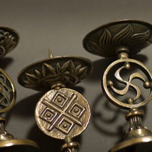 Подсвечник со славянскими символами