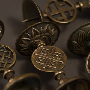 Подсвечник со славянскими символами