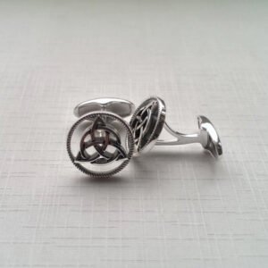 Запонки "Трискель"