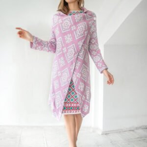 Кардиган лиловый