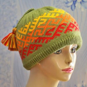 Шапка "Цветок Папоротника, Одолень Трава, Родовик, Боговник"